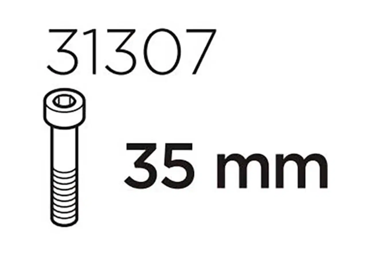 Billede 1 - Thule unbr.bolt m3x35