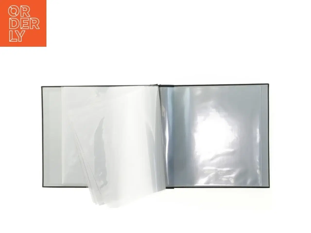 Billede 1 - Sort præsentationsmappe (Ca. 35 x 35 cm)