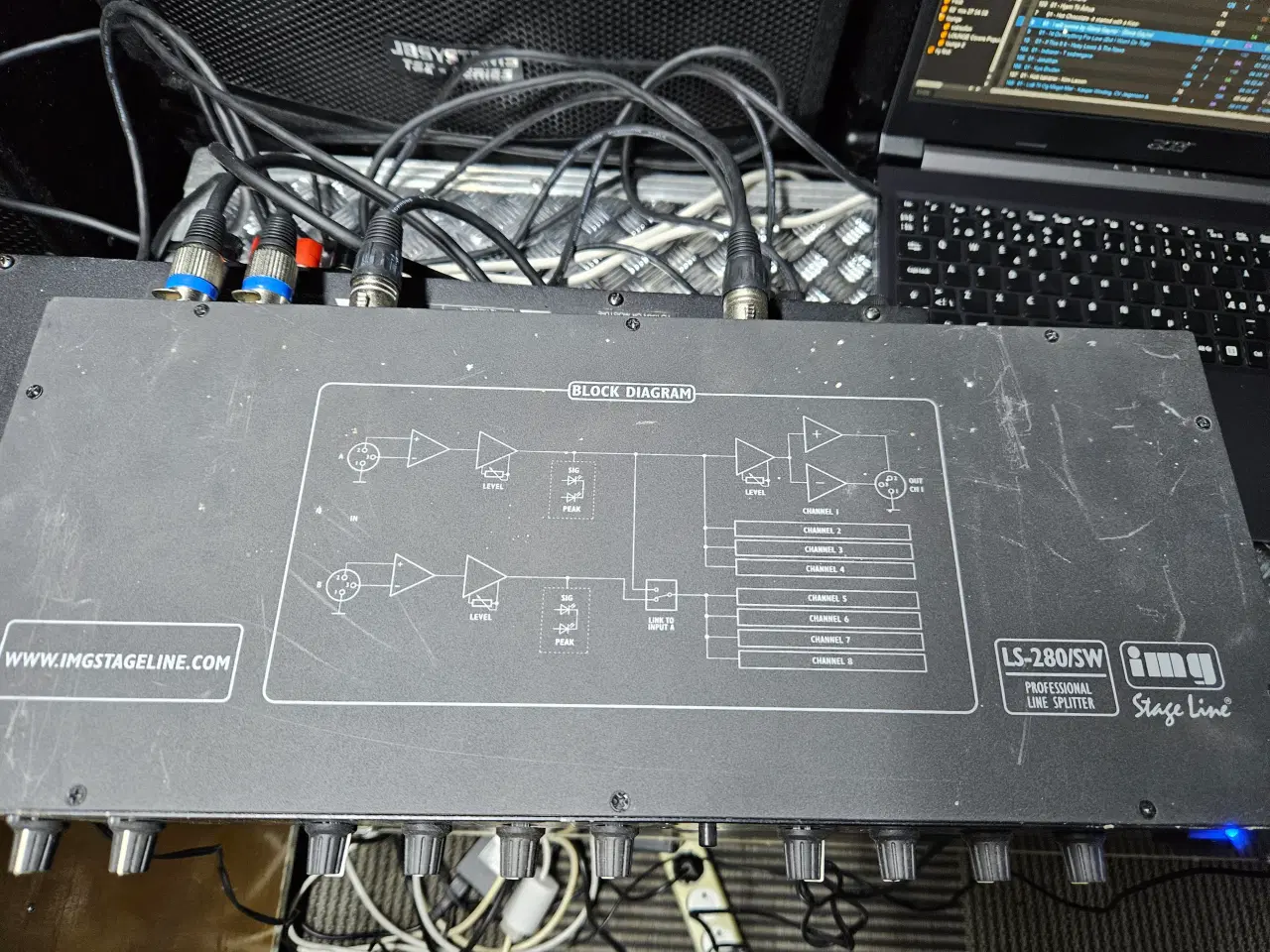 Billede 2 - IMG LS-280/SW 8-vejs line splitter