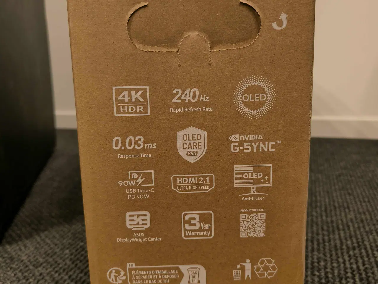 Billede 2 - Asus oled 240 hz 