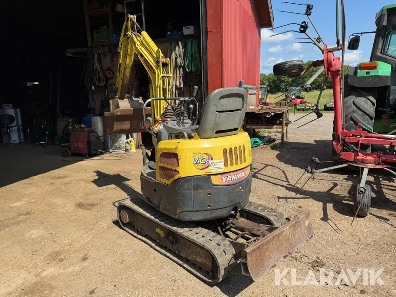 Billede 5 - Minigraver Yanmar Vio10