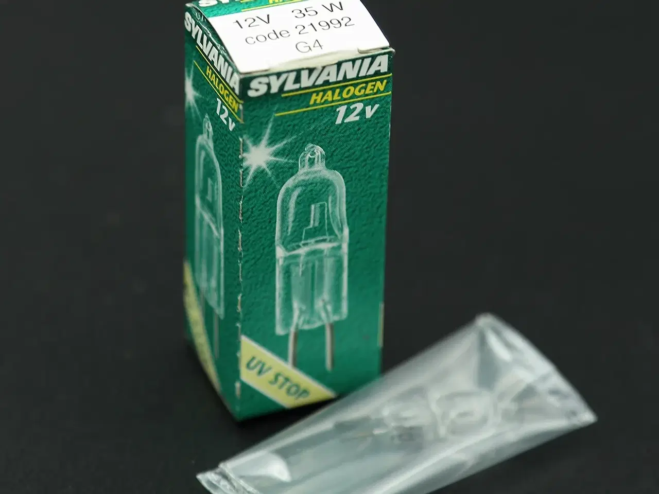 Billede 2 - 3 stk. Sylvania Stift Halogen 12v 35w G4