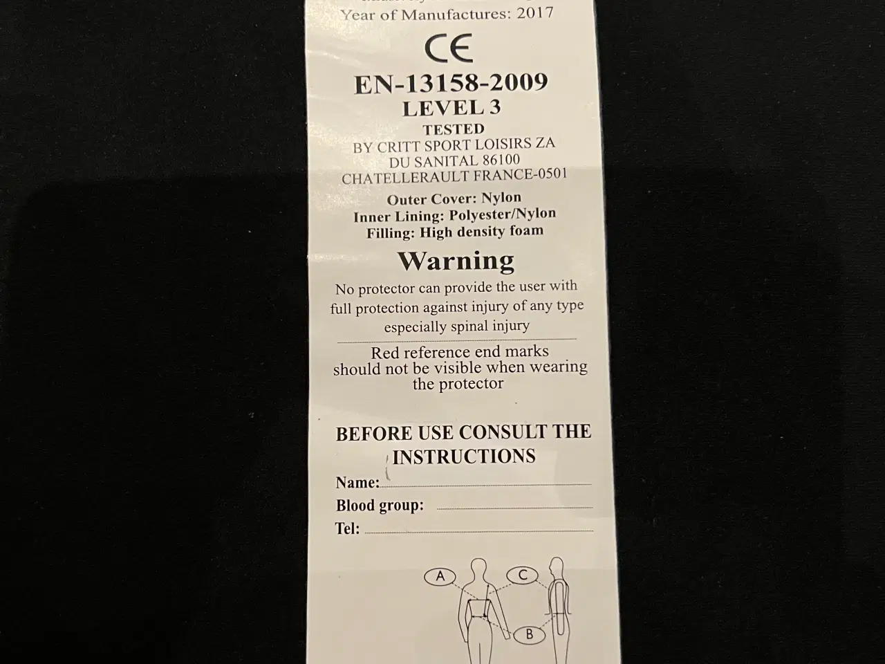 Billede 3 - Ridevest smart guard body protector model 108