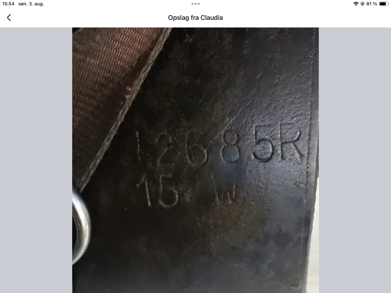 Billede 7 - Jeremy Rudge 15” dressursaddel (brun)
