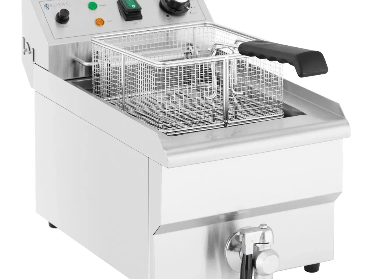 Billede 5 - Frituregryde 9 Liter – med Afløbshane & Kuldezone