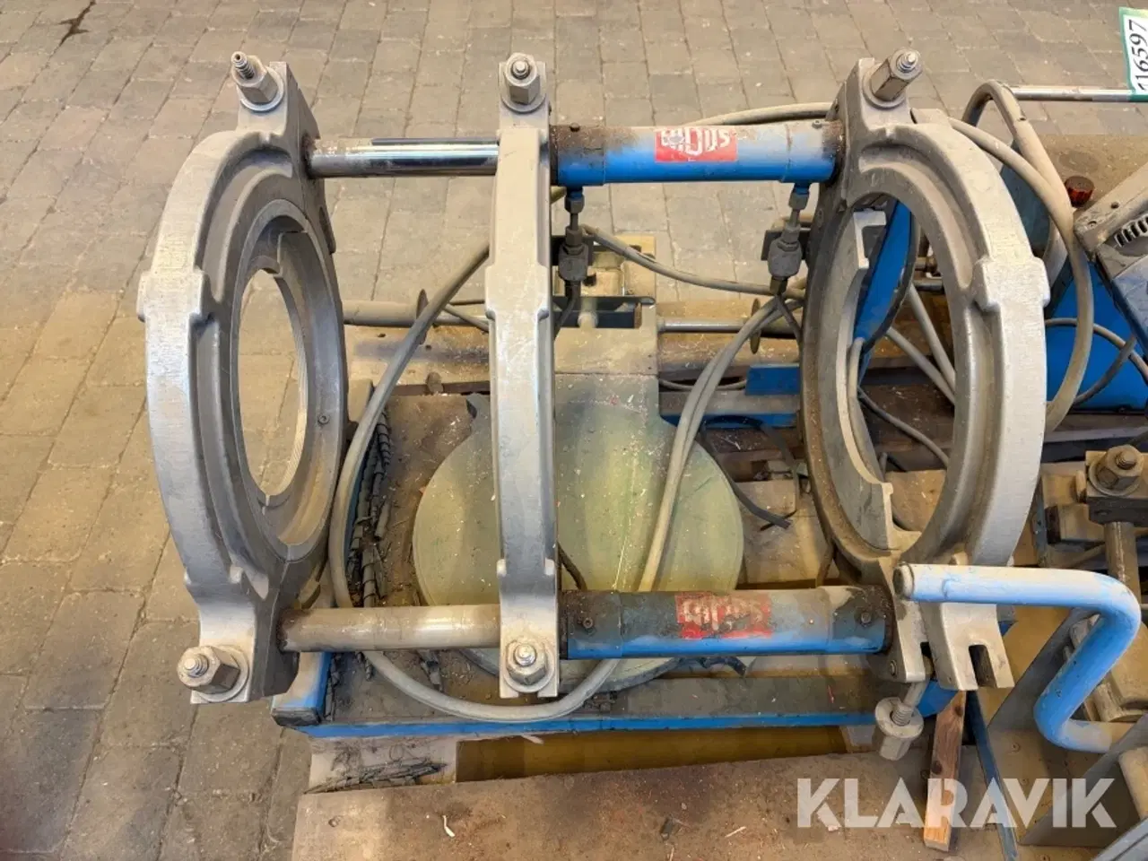 Billede 5 - Plastsvejsemaskine m tilbehør WIDOS Polypress 4400