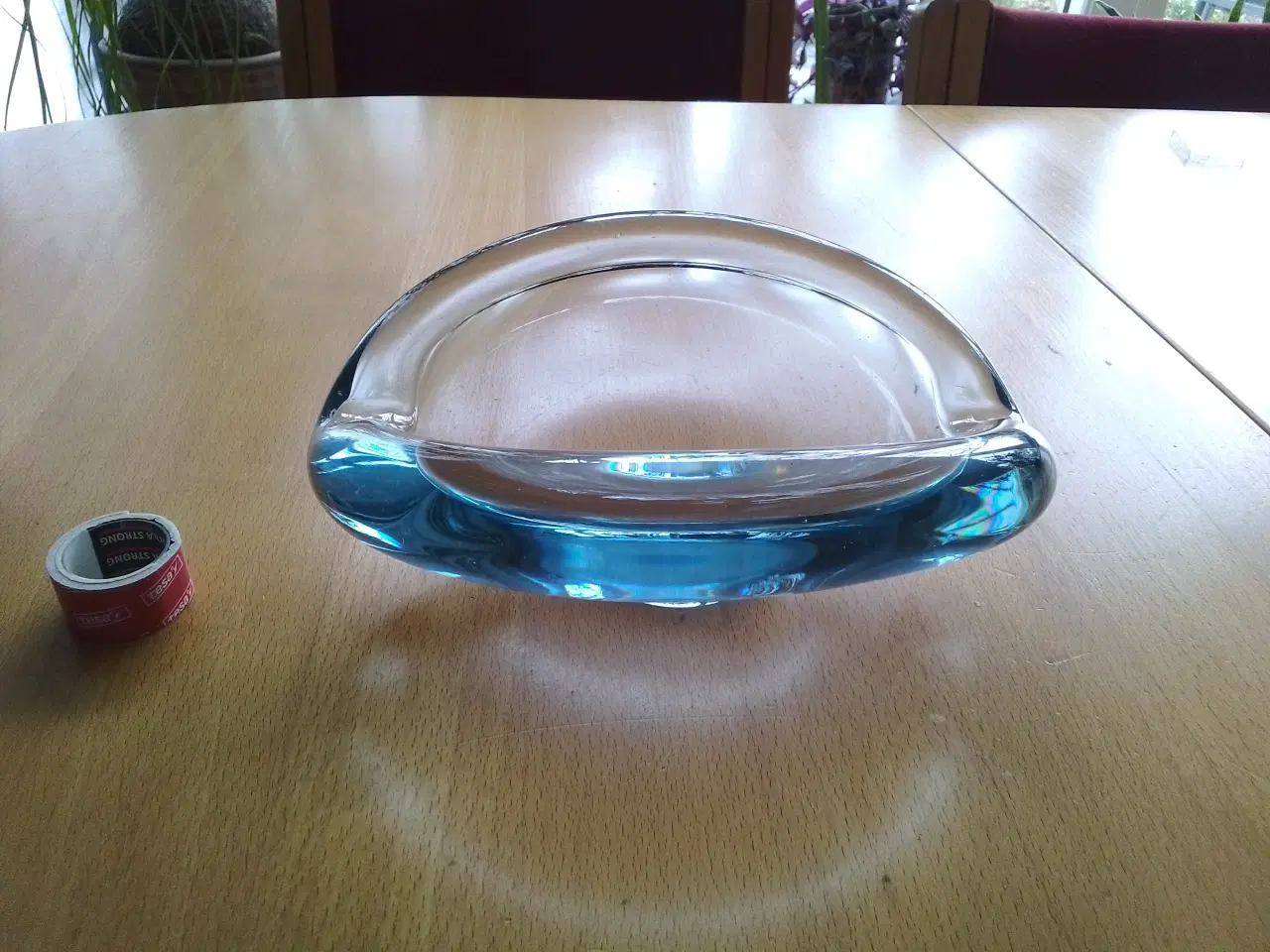 Billede 1 - Stor Per Lütken glasskål fra Holmegaard