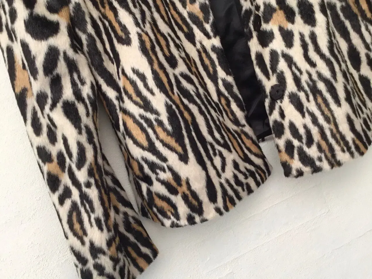 Billede 12 - Neo Noir leopard jakke str. M Faux Fur pelsjakke 