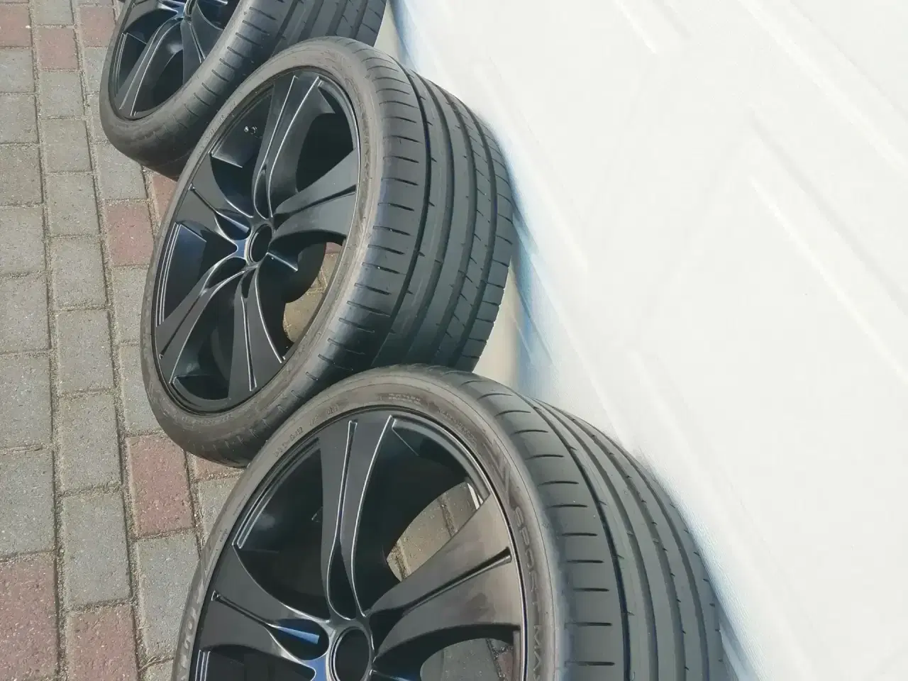 Billede 2 - Nye 19` alufælge ink DUNLOP, TPMS, 5x112 NEDSAT