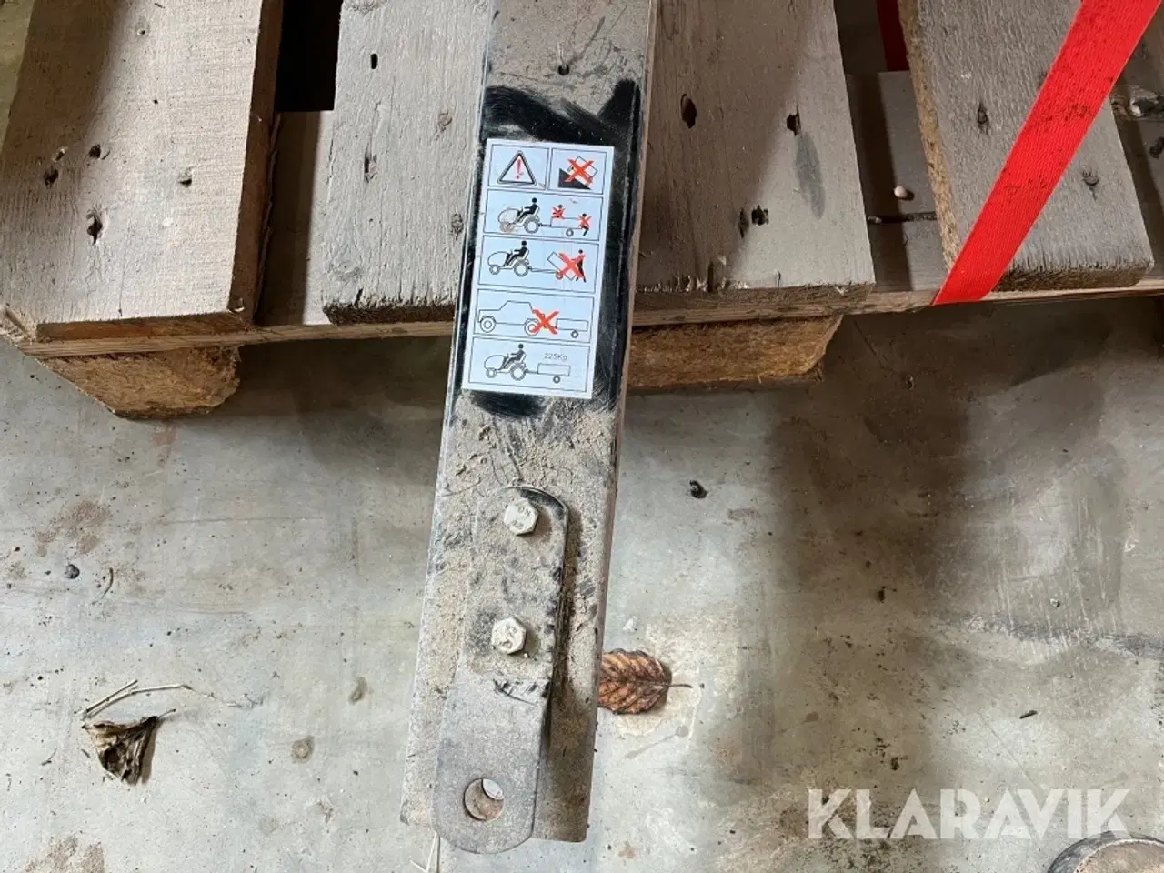 Billede 5 - Trailer Yard Commando Equipment til havetraktor / ATV