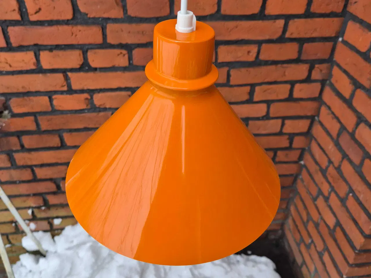 Billede 2 - Sød lille orange retropendel