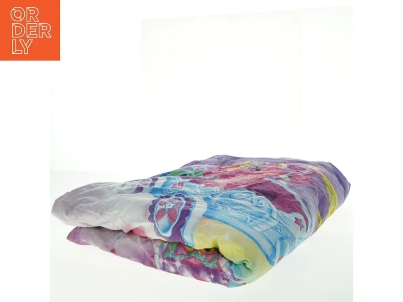 Billede 1 - Dynebetræk med dundyne i farverigt mønster fra My little pony (str. 100x140 cm)