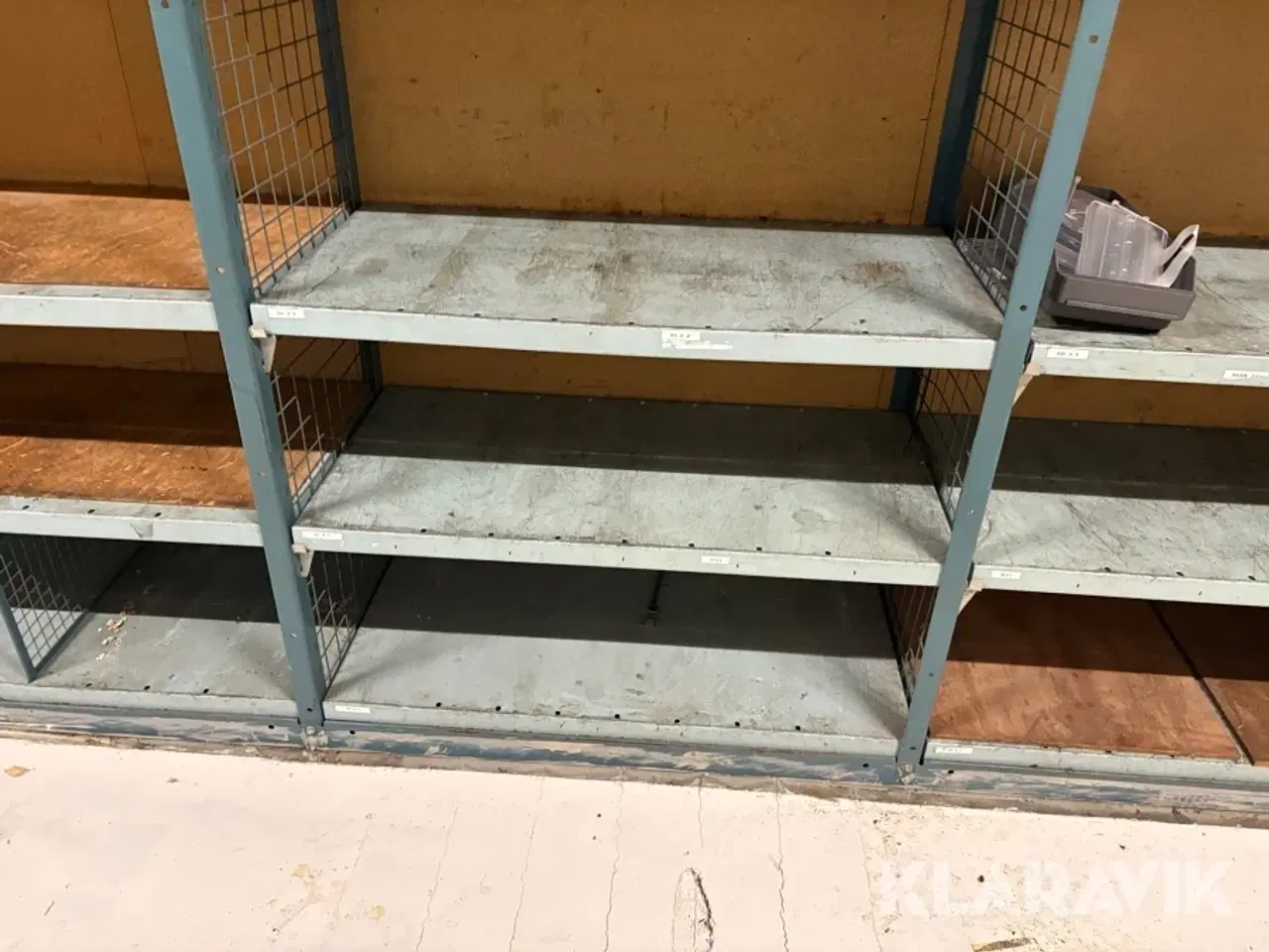 Billede 8 - Værkstedsreoler 10 sektioner