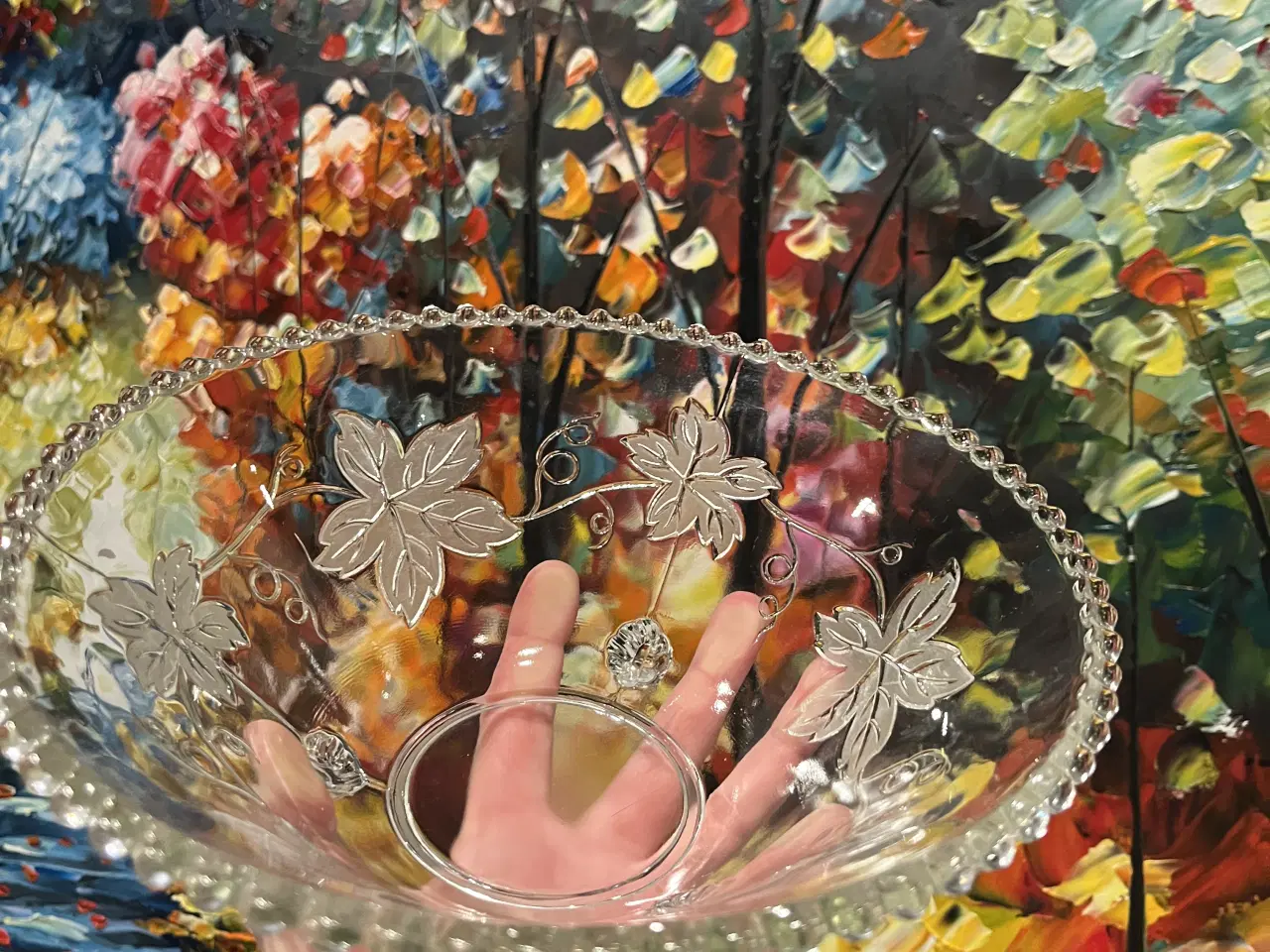 Billede 2 - Glasskål på fødder