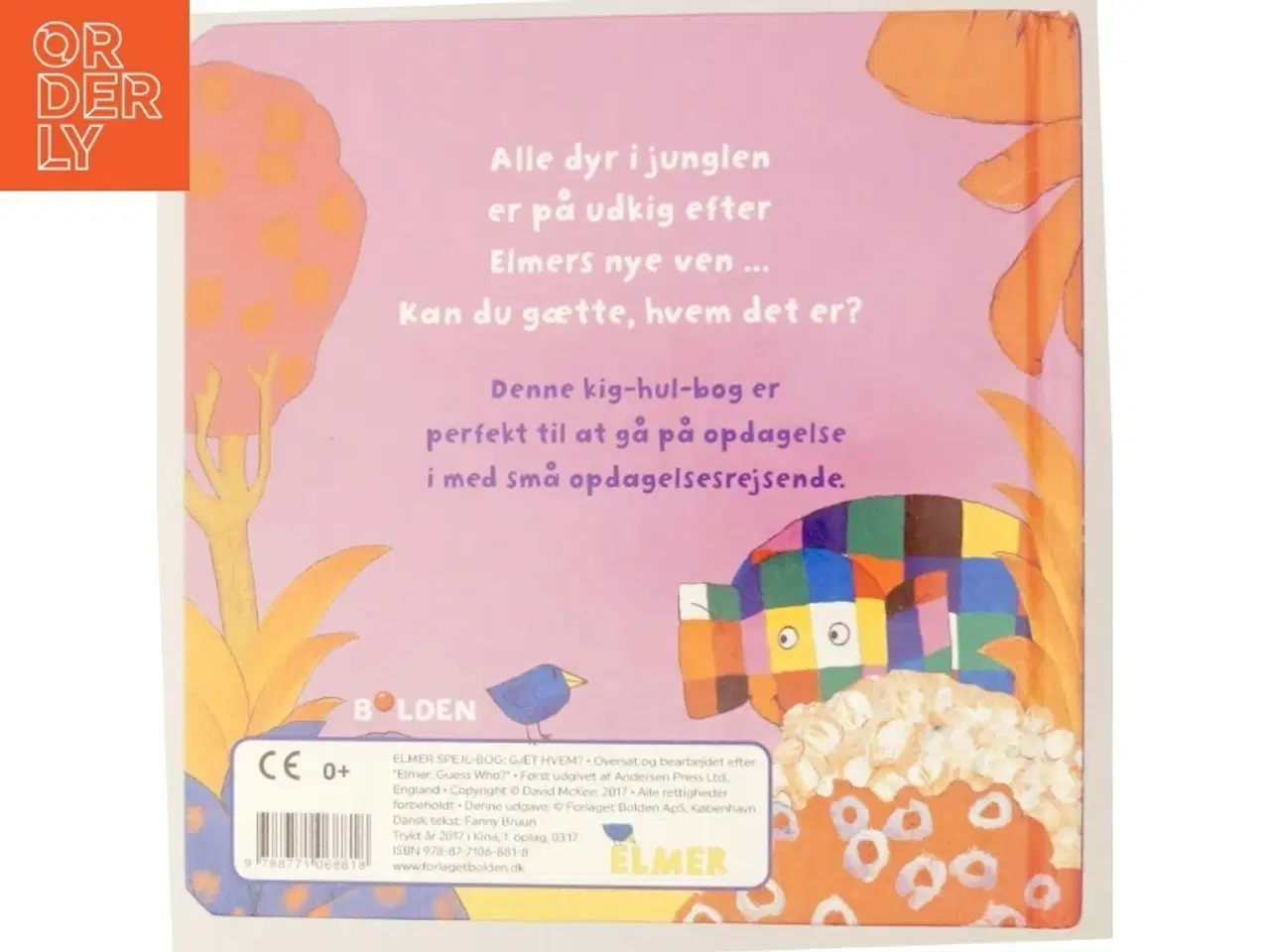 Billede 3 - Gæt hvem? ELMER spejlbog af David McKee (bog)