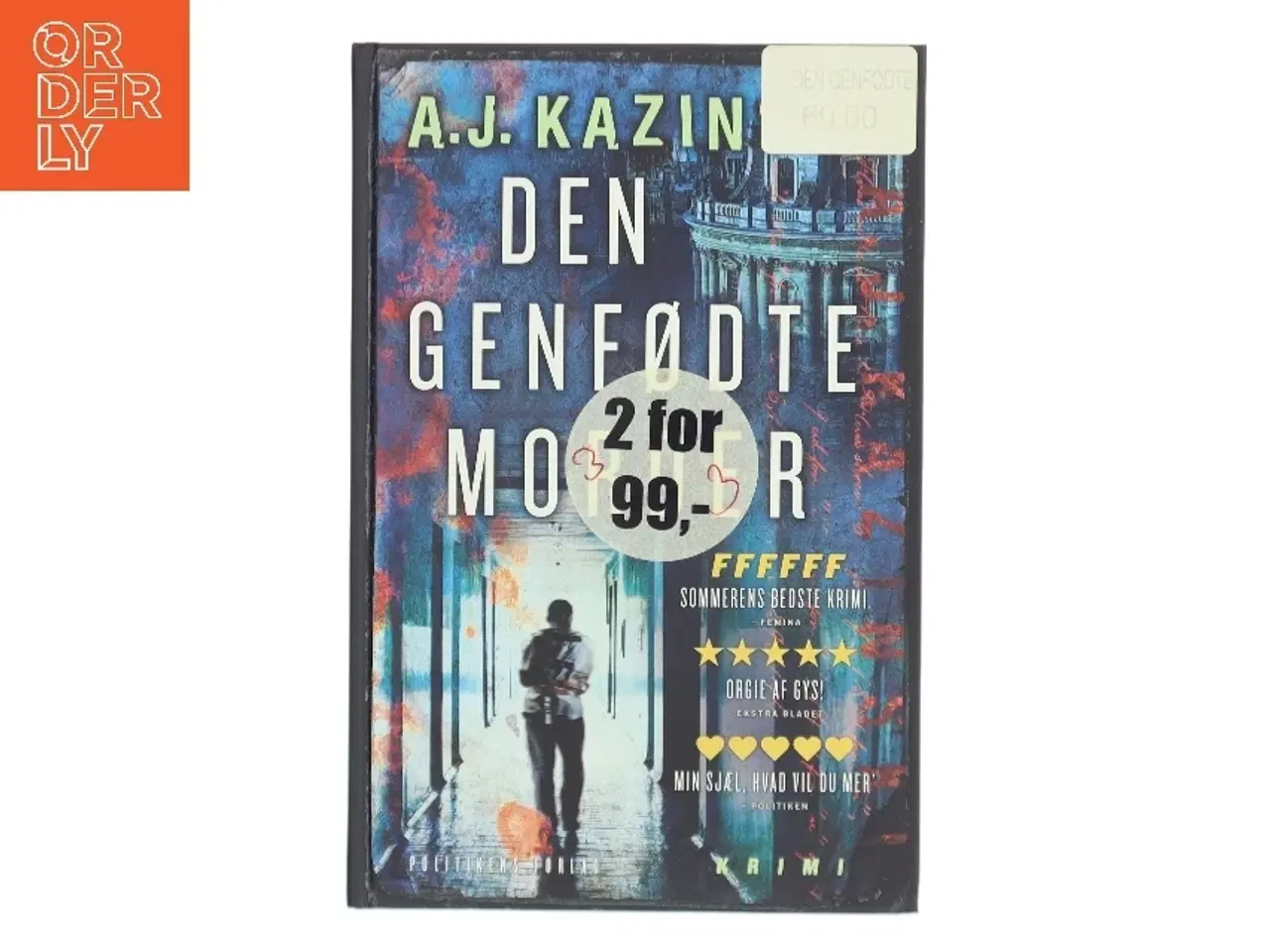 Billede 1 - Den genfødte morder af A.J. Kazinski (Bog)