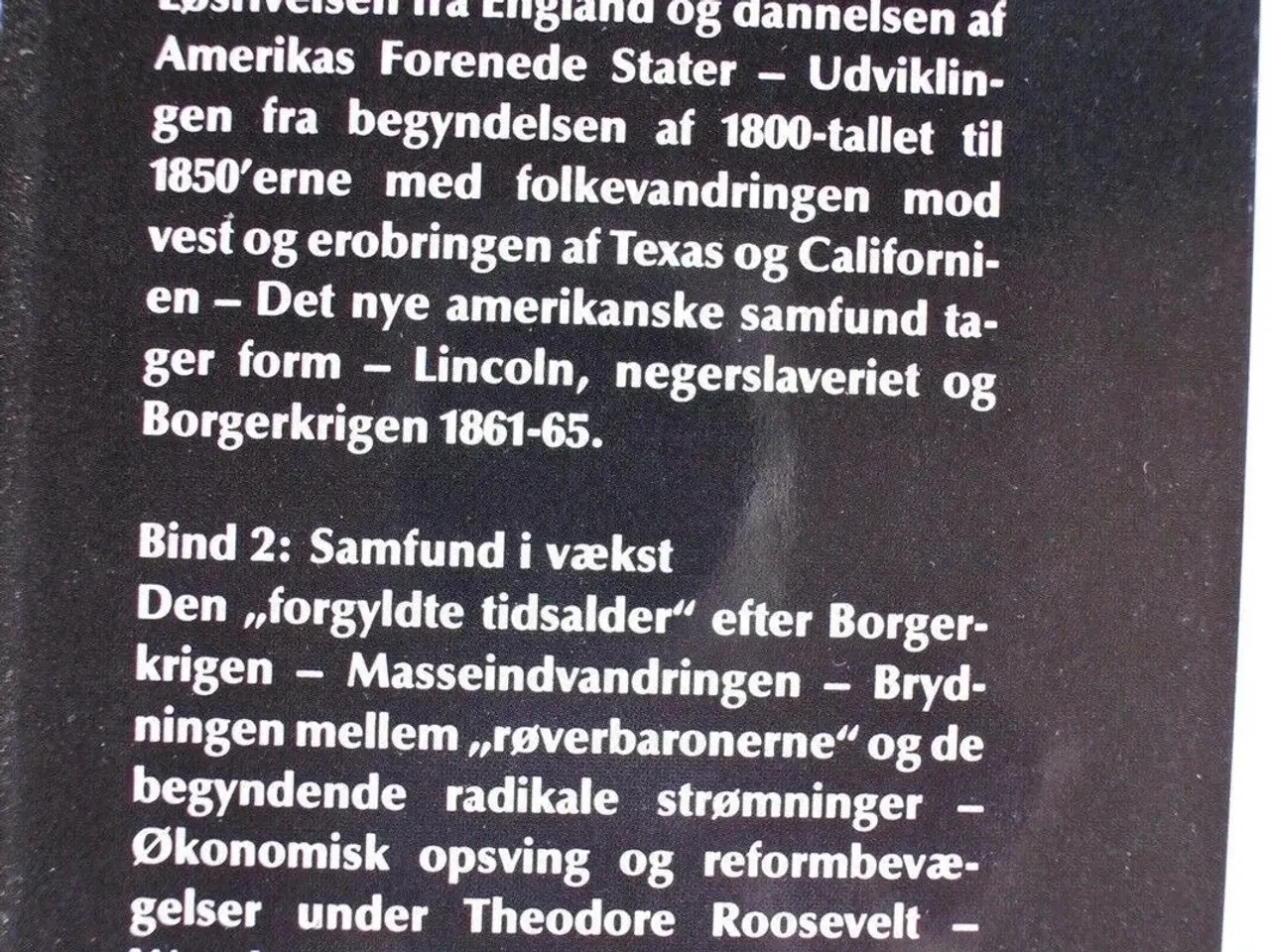 Billede 2 - politikens usa historie 1-3, af erling bjøl, emne: