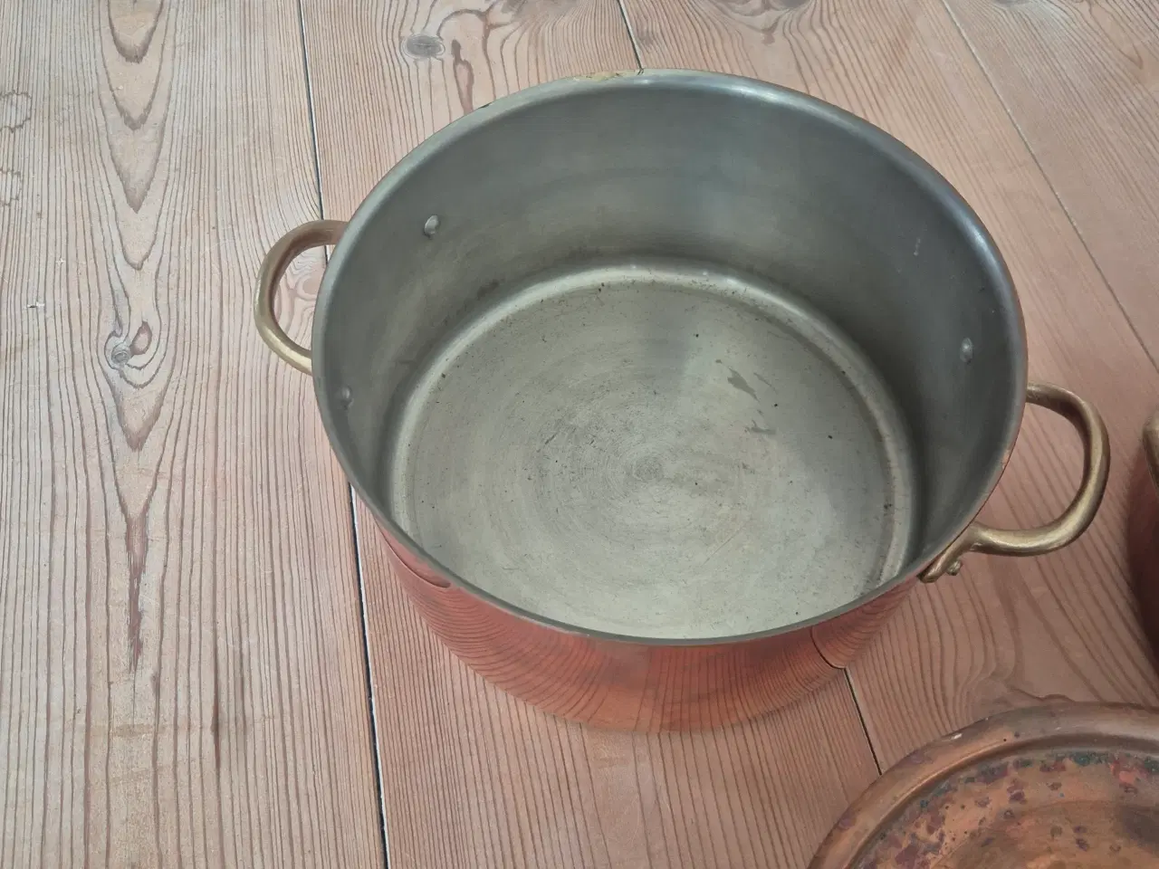 Billede 3 - Kobbergryder 3 stk