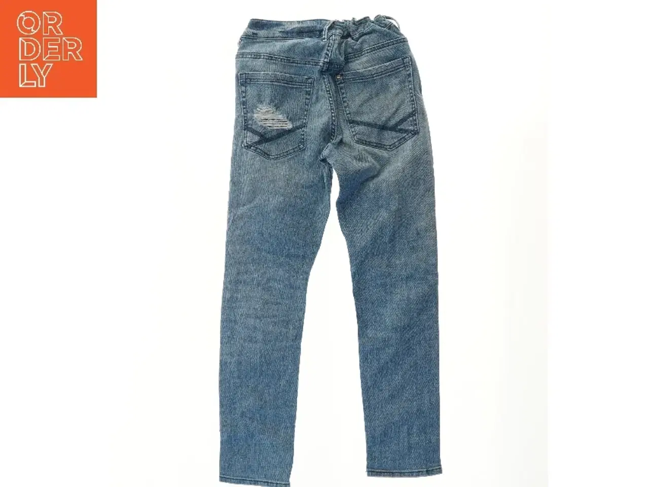 Billede 2 - Slidte jeans med mønster fra Denim (str. 158)