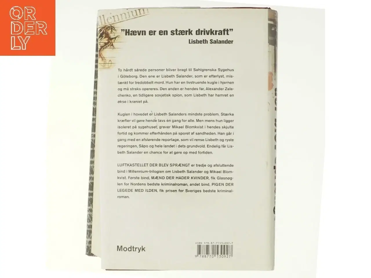 Billede 3 - Luftkastellet der blev sprængt af Stieg Larsson