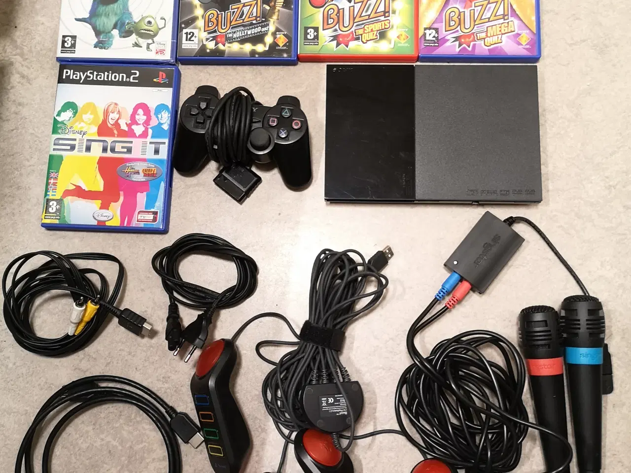 Billede 1 - 🎮 Sony PlayStation 2 Slim