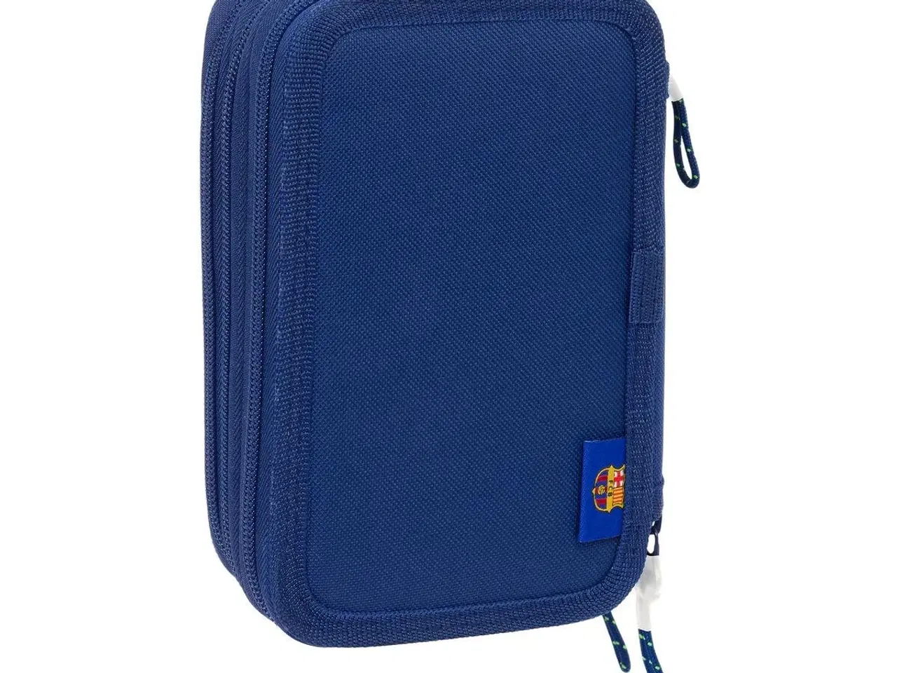 Billede 3 - Tredobbelt Penalhus F.C. Barcelona Marineblå 12,5 x 19,5 x 5,5 cm 37 Dele