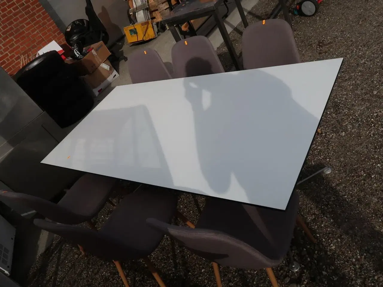 Billede 2 - Bord med seks stole