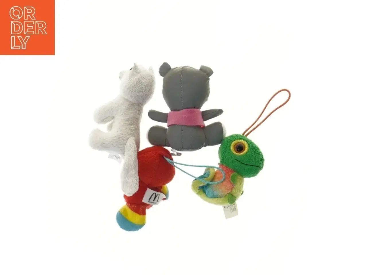 Billede 2 - Sæt med små tøjdyr (str. 8 cm)