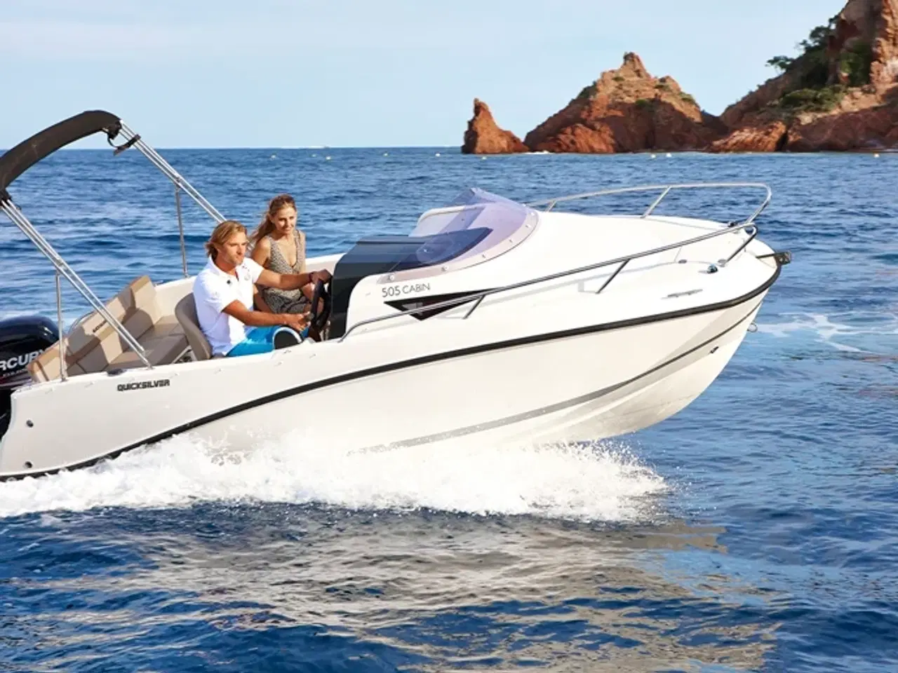 Billede 11 - Quicksilver Activ 505 Cabin med 80 hk Mercury-EFI 4-takt og udstyr