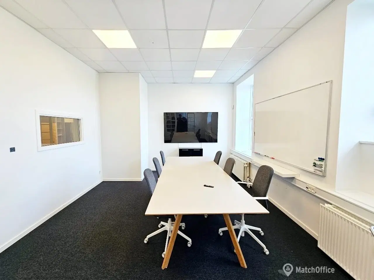 Billede 4 - Flot højloftet kontor med egen tagterasse i Måløv