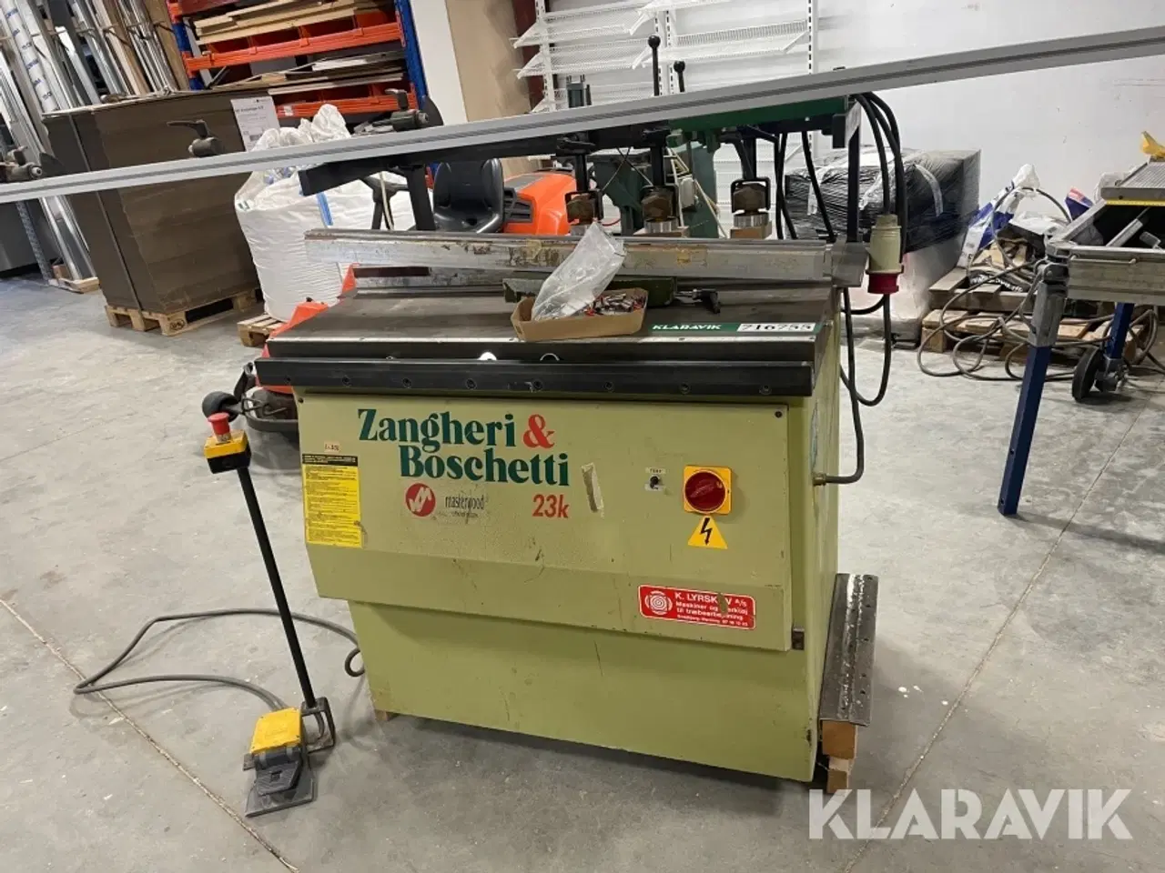 Billede 7 - Række dyvelboremaskine Zangheri & Boschetti Masterwood 23K