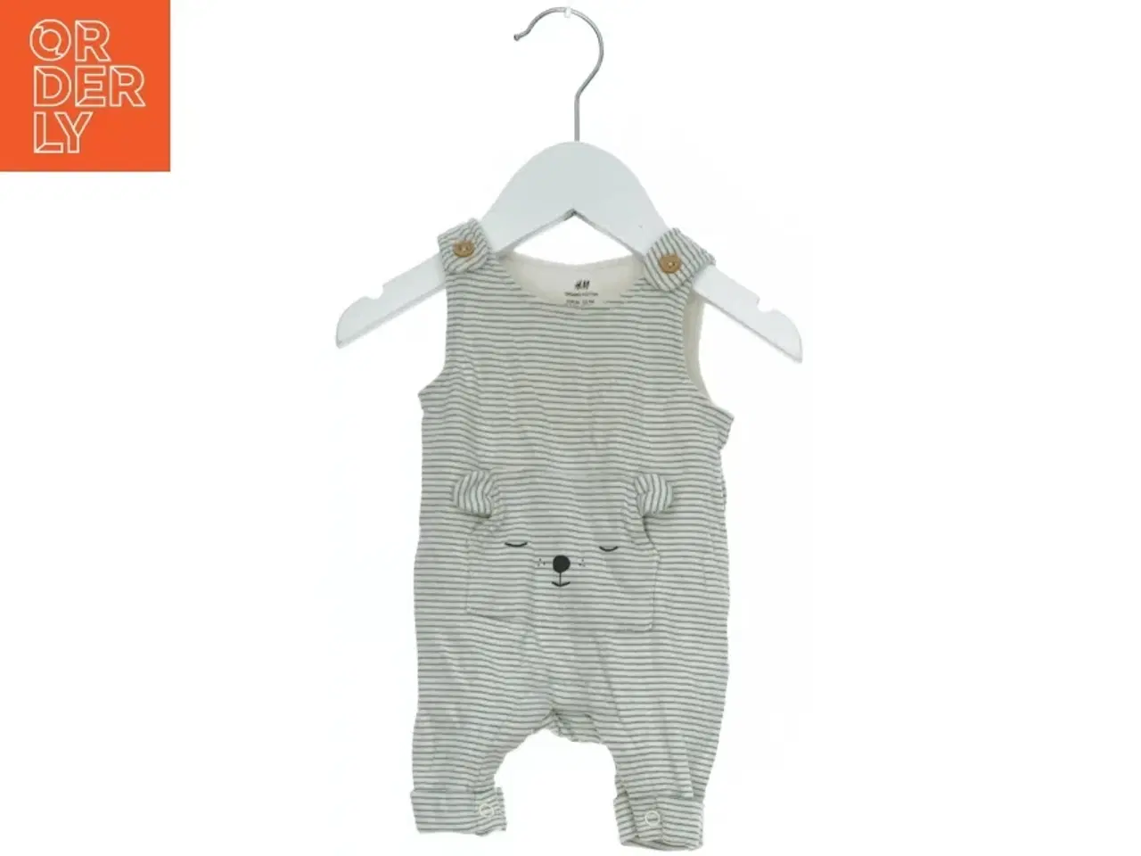 Billede 1 - Baby buksedragt med striber fra H&M (str. 50)