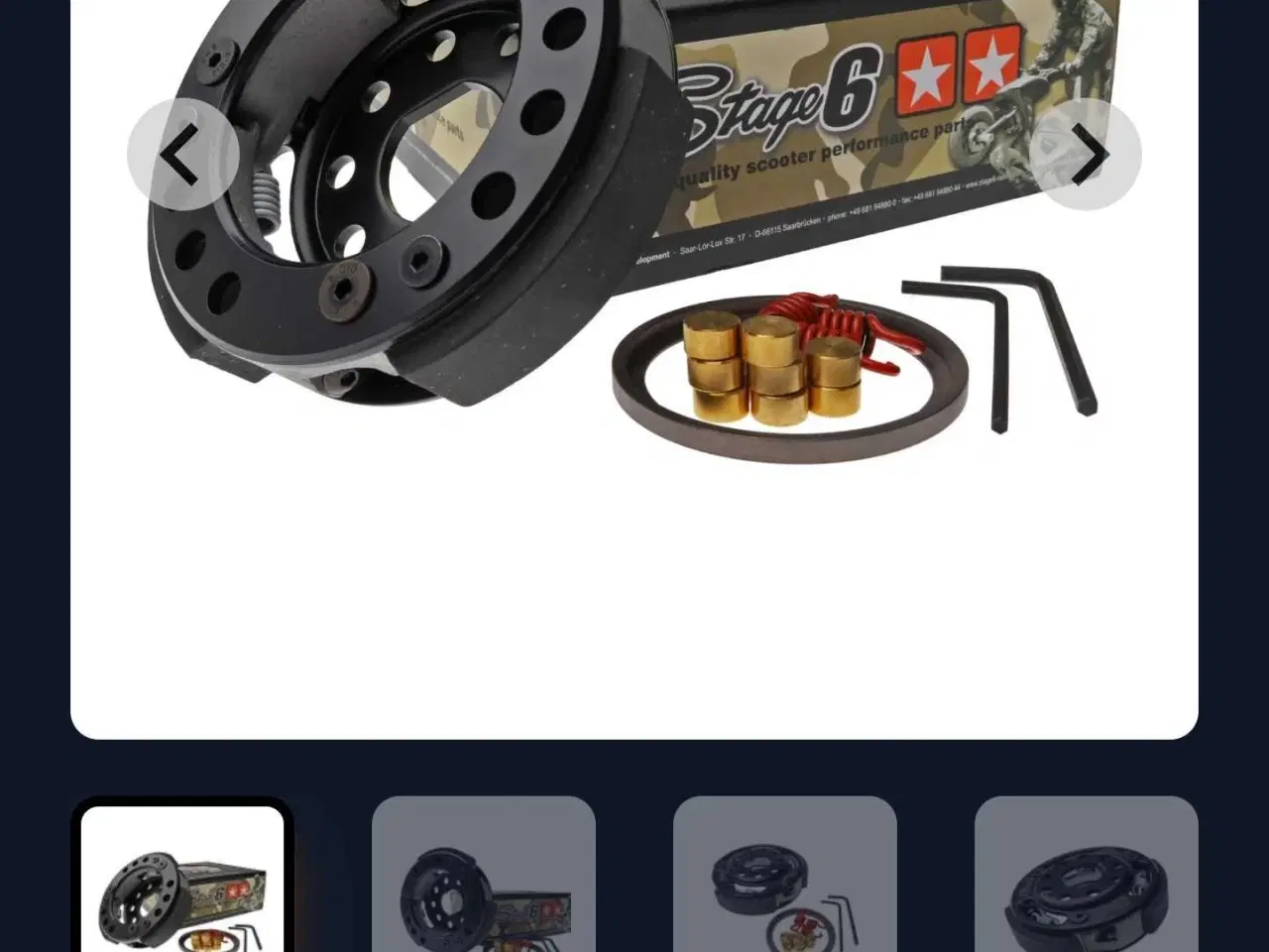 Billede 5 - Ny Stage6 Racing 107mm Kobling 