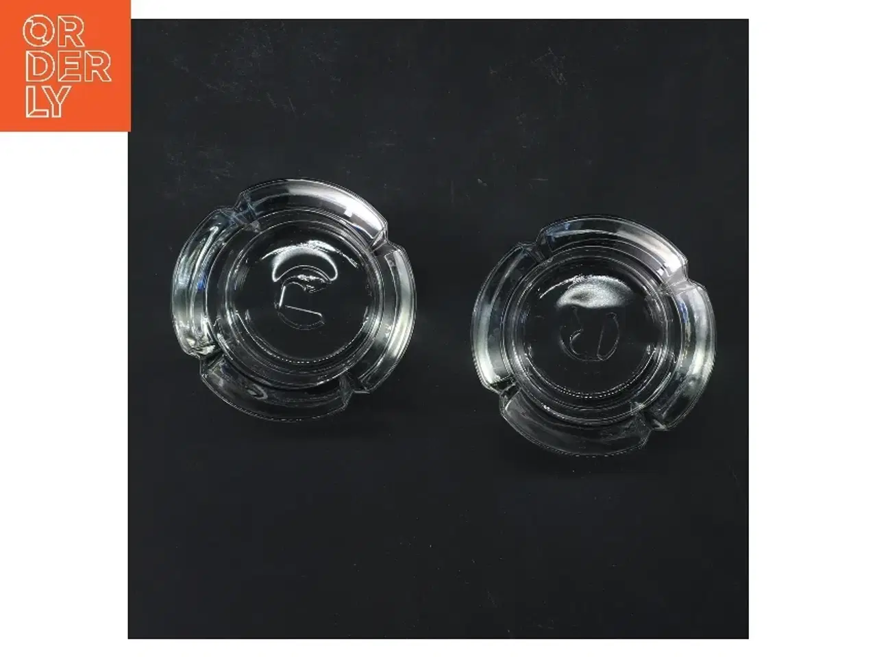 Billede 3 - Glas askebægre 2 stk fra Rosendahl (str. 2 stk Ø 8 cm)