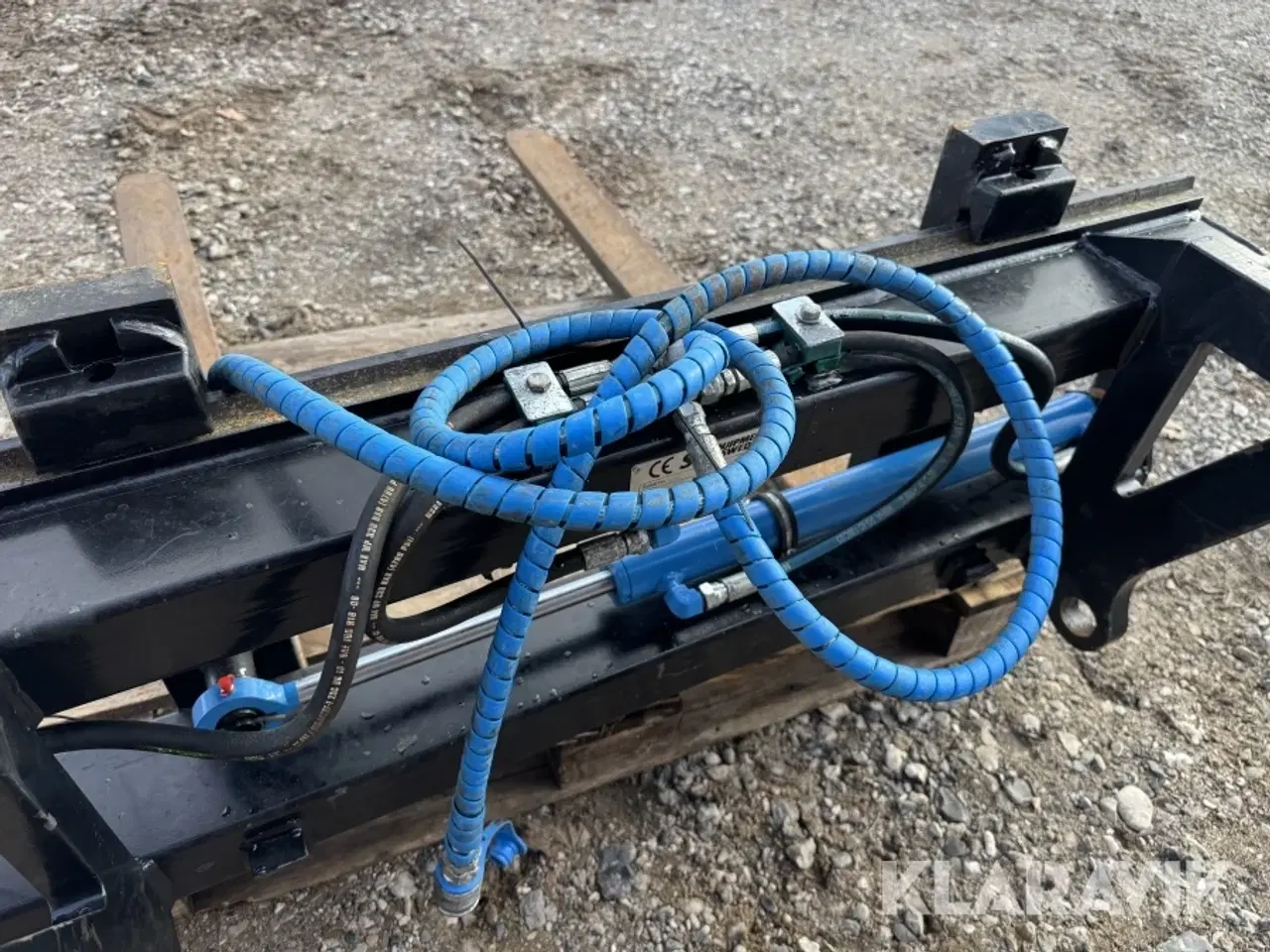 Billede 7 - Hydrauliske pallegafler 2500 kg med Volvo L30 fæste