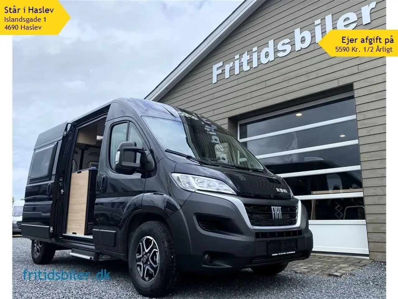 Billede 1 - 2024 - RoadCar R 540 140 Hk 9 trins automatgear   Roadcar R540 på kun 5.41 meter med tværstillet dobbeltseng bygget på Fiat og Automat gear