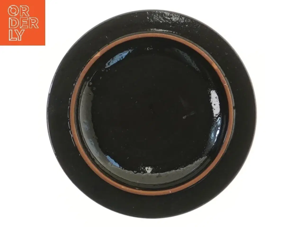 Billede 2 - Keramisk låg med fiskemotiv (str. 14,5 cm)