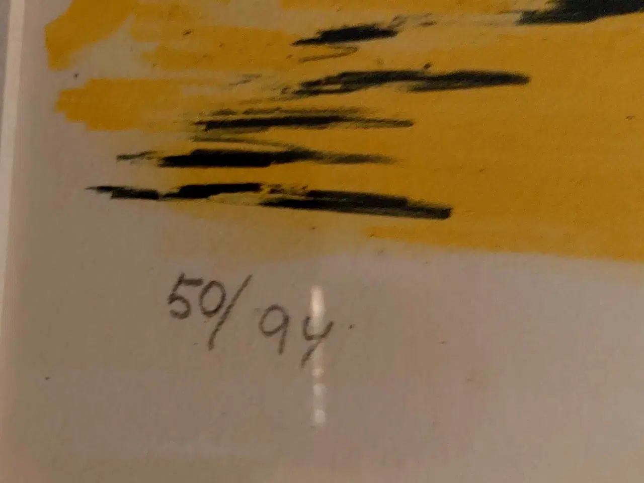 Billede 3 -  nes lerpa litografi 1981, m ramme pænt