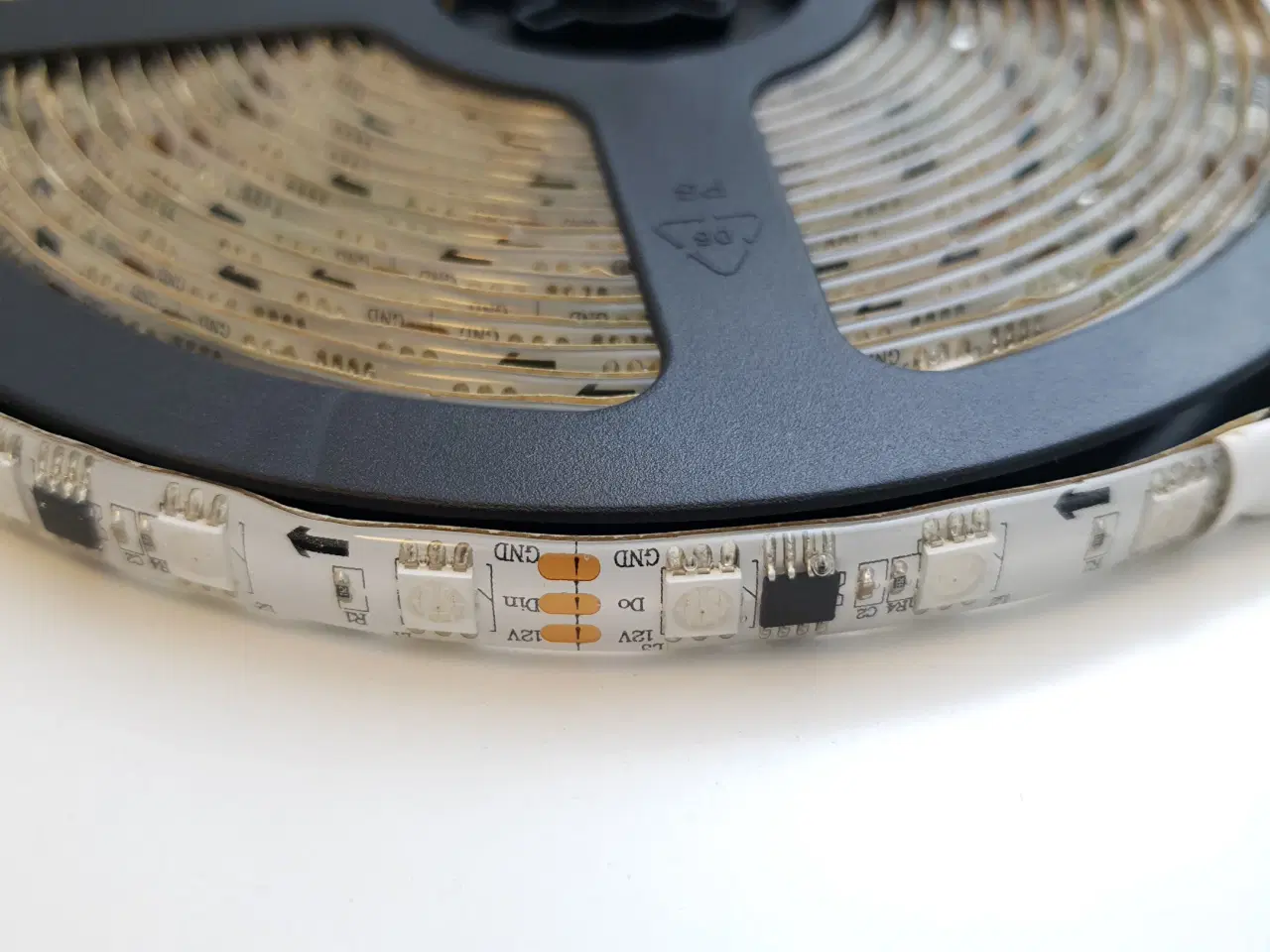 Billede 2 - NY! 5m 12V RGB 5050 LED Pixel Strip WS2811