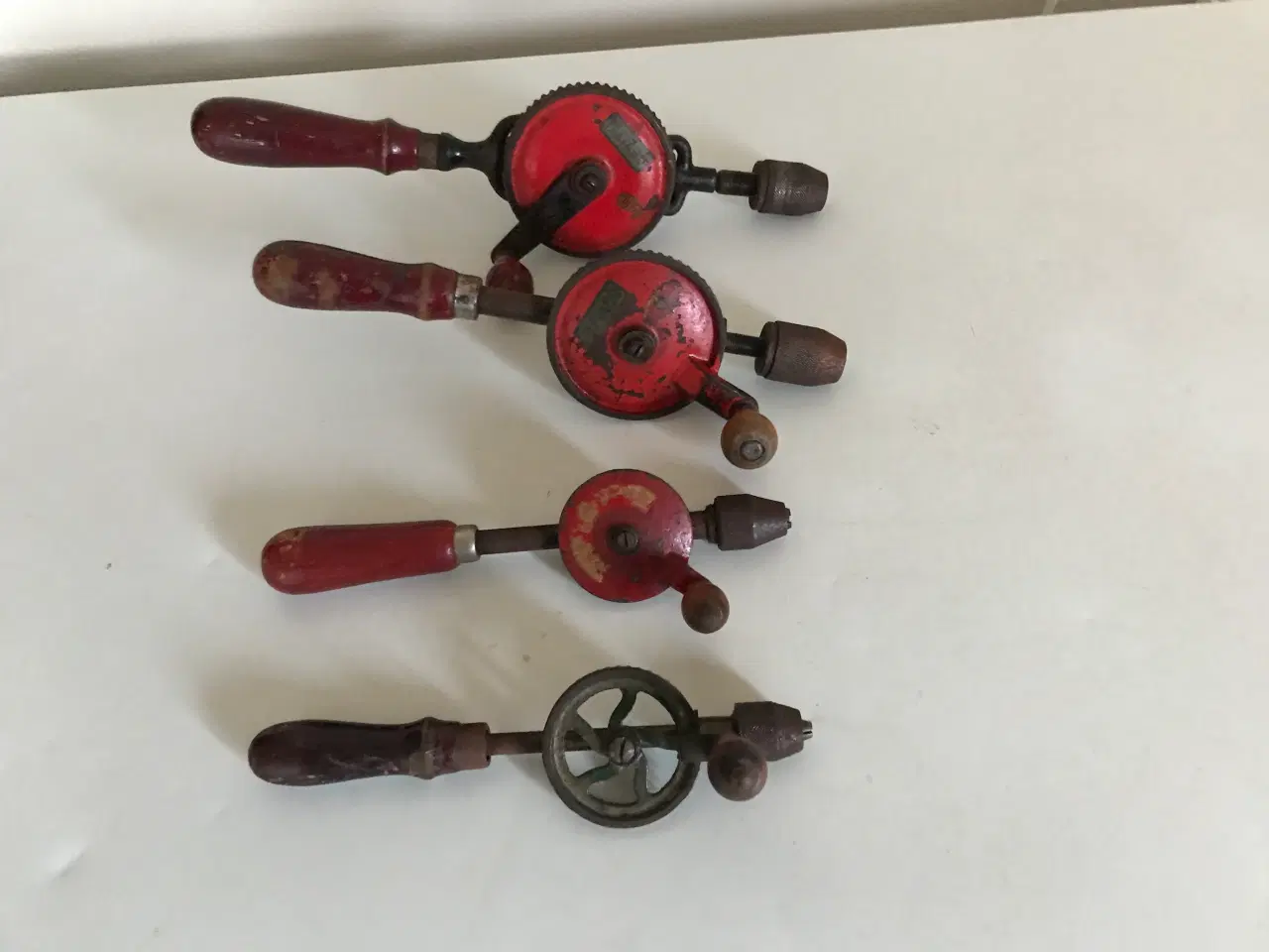 Billede 1 - 4 gamle håndbore