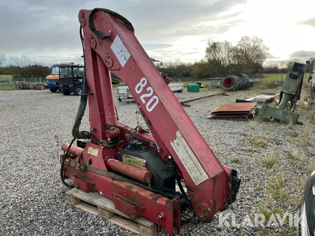 Billede 2 - Kran HMF 820