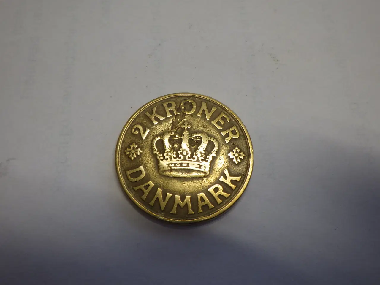 Billede 2 - Dansk 2 krone årgang 1926 Christian X