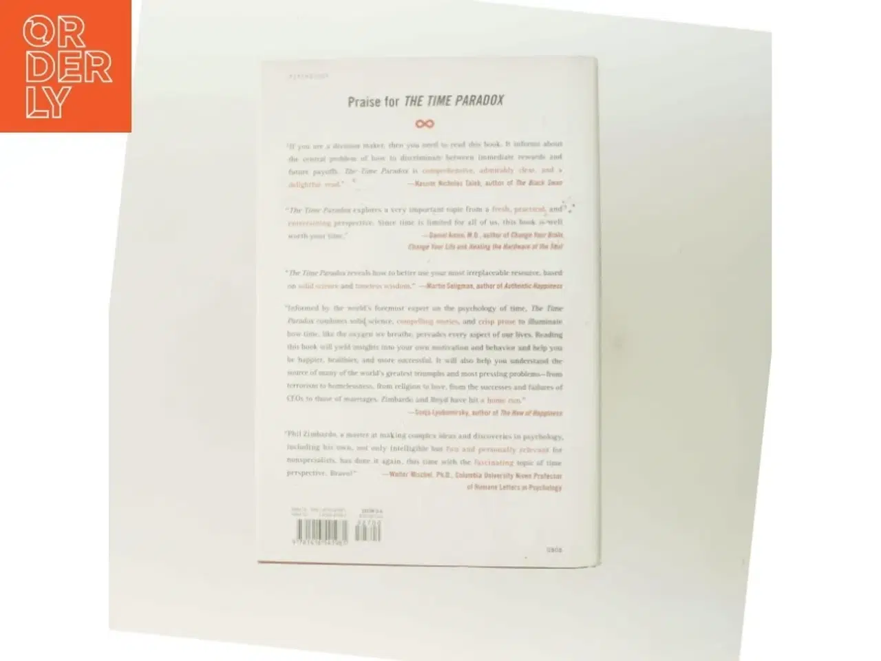 Billede 3 - The time paradox : the new psychology of time that will change your life (Bog)