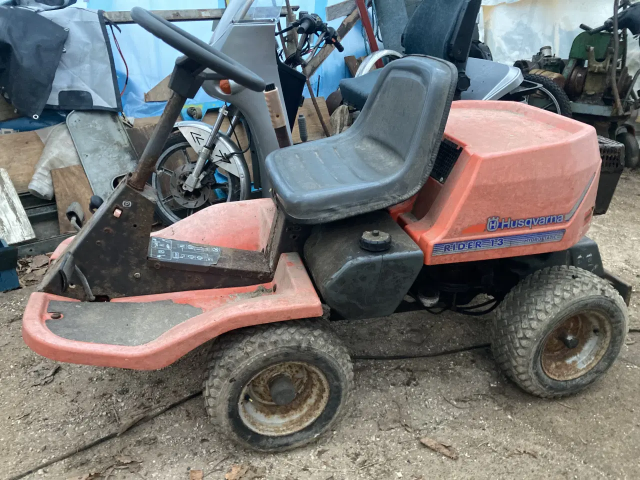 Billede 2 - husqvarna rider 13 knækstyret