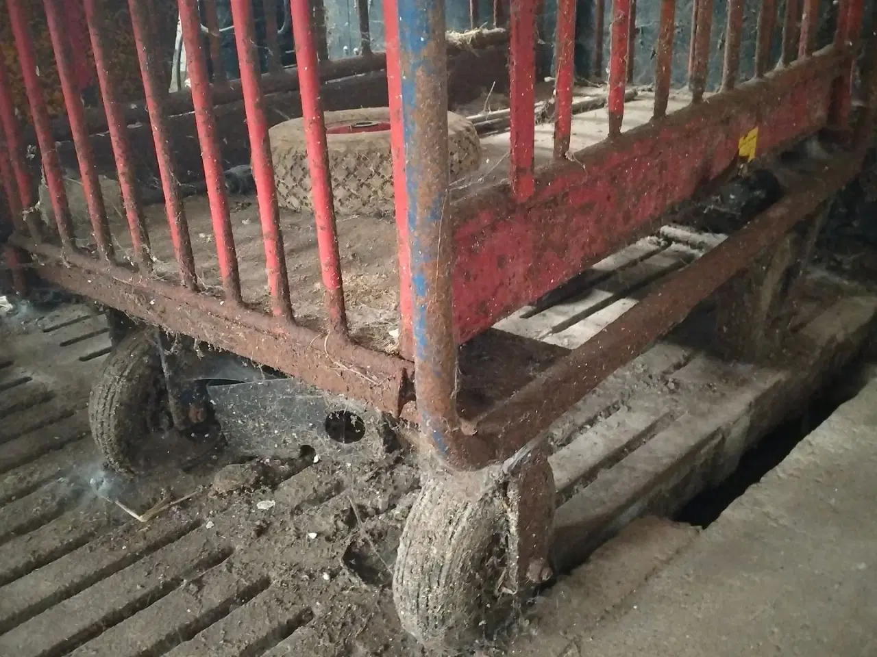 Billede 4 - - - - Grisevægt, loddevægt på vogn, mobil