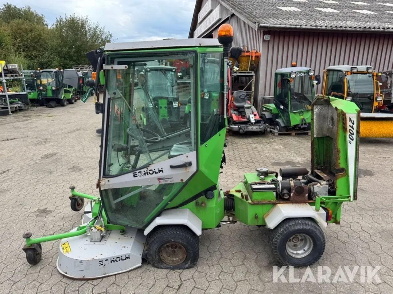 Billede 8 - Redskabsbærer Egholm 2100 Basis - Med Klipper