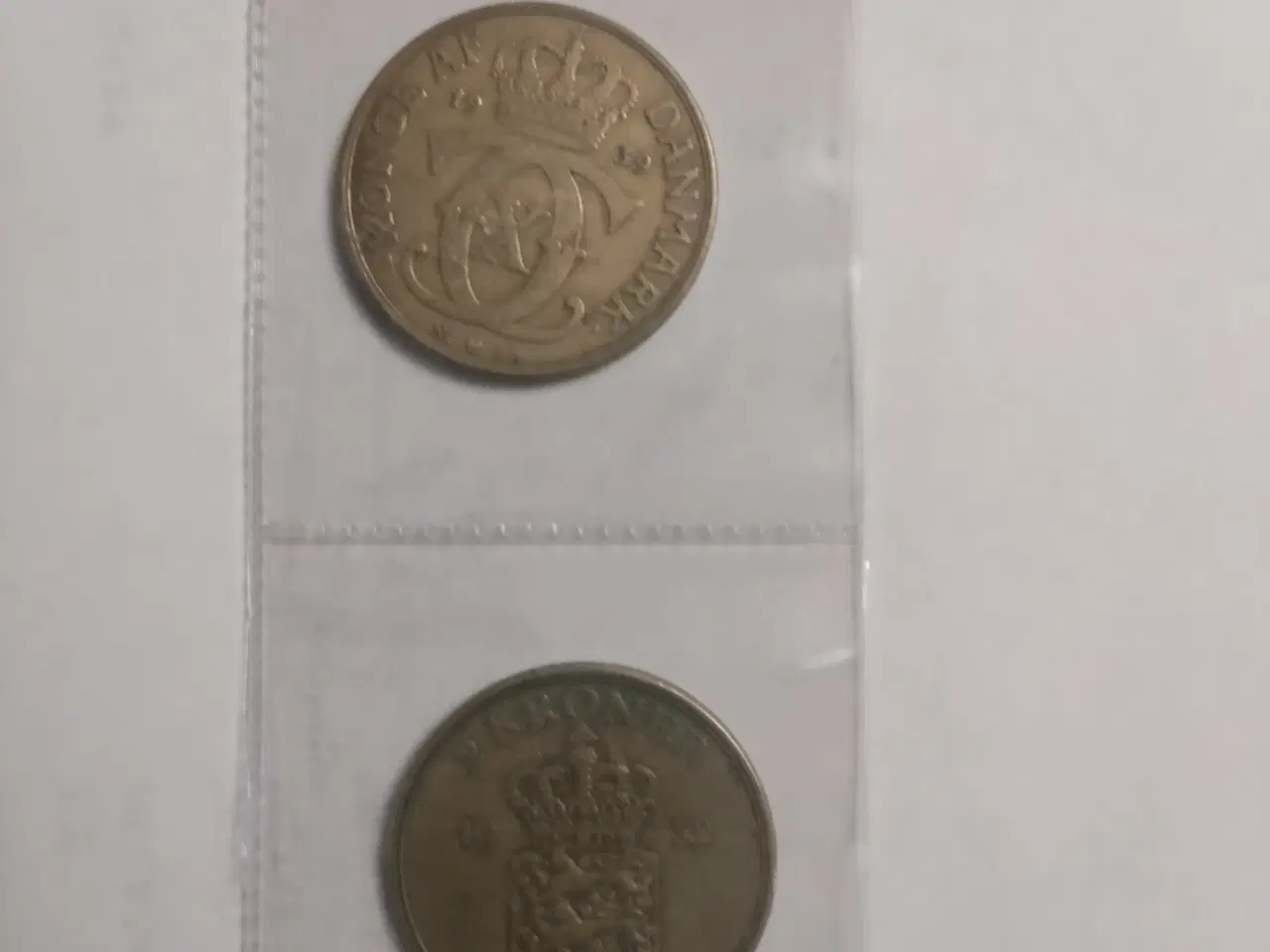 Billede 3 - Danske 2 stk. "gule" 2 kroner