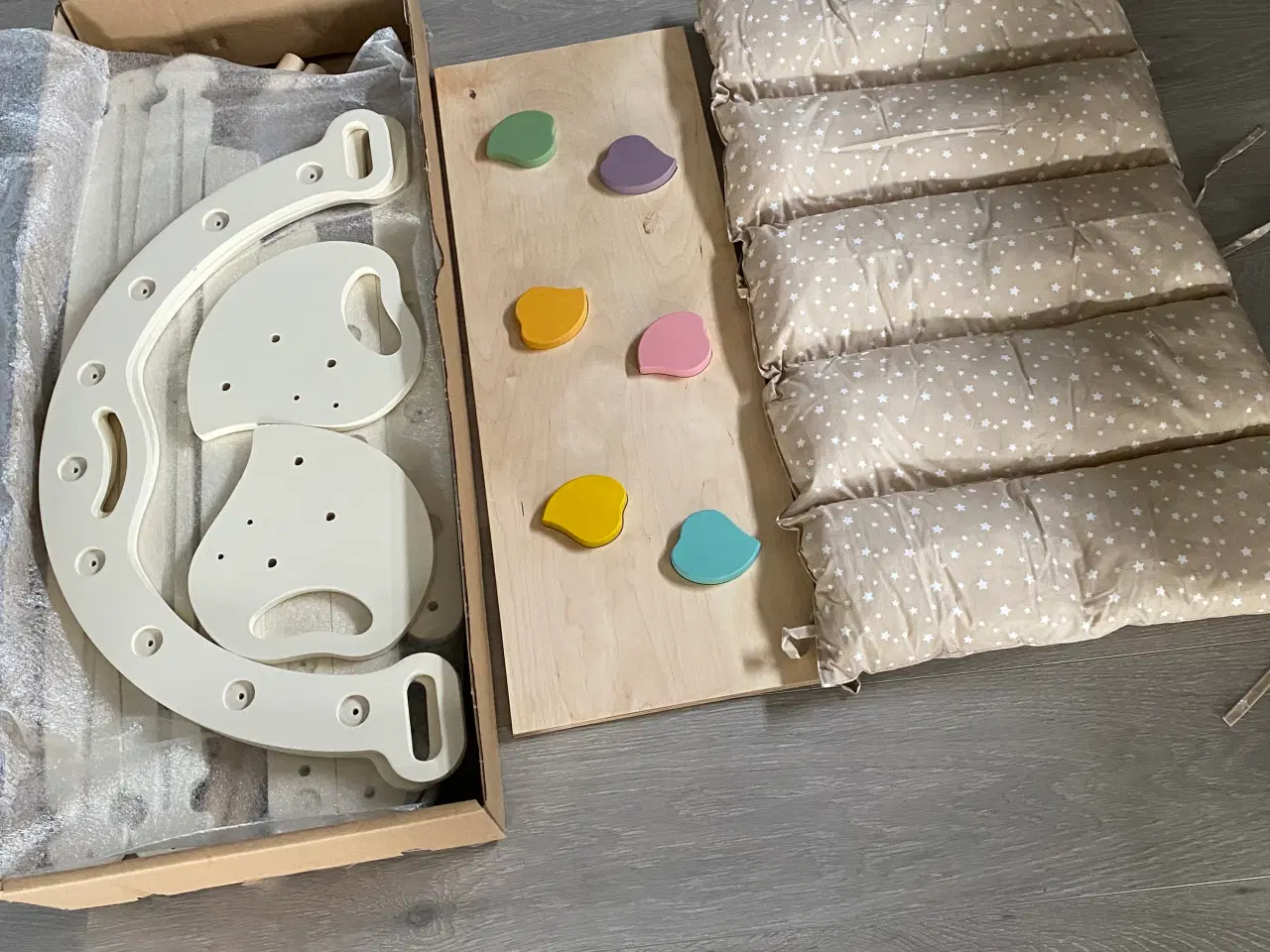 Billede 1 - Goodevas 4-i-1 klatresæt til småbørn 