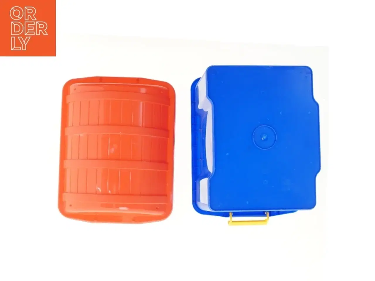 Billede 4 - Farverig opbevaringsboks (str. 38,5x29x31,5 cm)