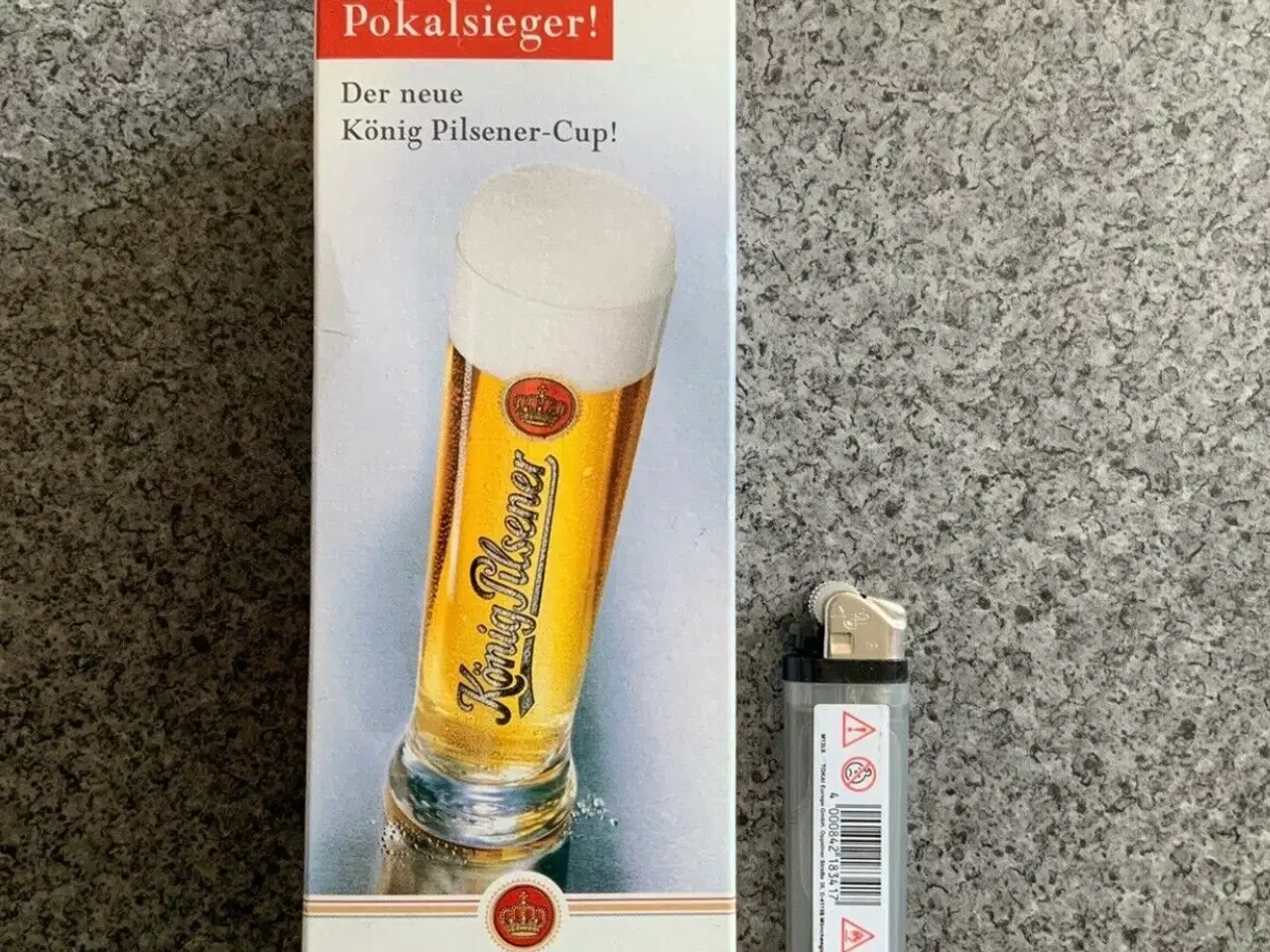 Billede 1 - Konig Pilsner 0,25 L. Ølglas